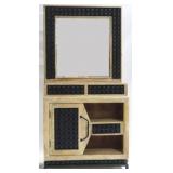 Pyramid Mirror Back Server 72x36x18