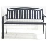 Metal Garden Bench 32x72x13