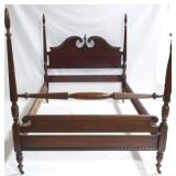 Mahogany Full Size Poster Bed