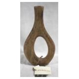 Wood Vase - 11" Tall