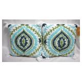 Pair Throw Pillows  - 16" x 16"