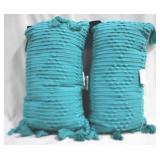 Pair Throw Pillows - 12" x 20"