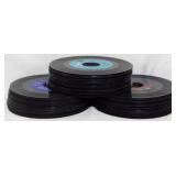 Approx 65 Vintage 45 Records