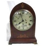 Vintage Inlaid Case Mantle Clock