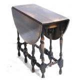 Vintage Gate Leg Drop Leaf Table