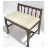 Vintage Spindle Back Vanity Bench