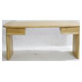 Union Home 2 Drawer Laurel Desk, natural