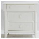 White Nightstand (Stained) 28x28x17
