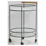 Marble Top Beverage Cart 34x23