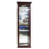 Narrow Curio Cabinet 76x21x11