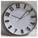 Three Hands Wall Clock 13"