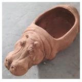Hippo Planter 6 x 7 x 15