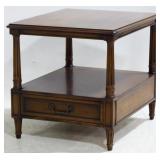 Mid-Century End Table 22x26x22