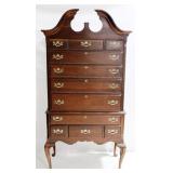 Queen Anne Mahogany Highboy