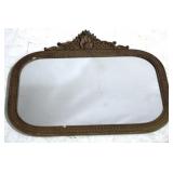 Vintage Carved Mirror 23 x 26