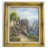 Framed Canvas Art 31x27