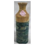 Wood Vase - 15" Tall