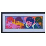 BEATLES GICLEE BY ANDY WARHOL