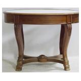 Marble Inset Top Center Table