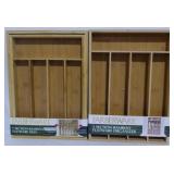 2 Farberware Bamboo Organizers