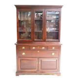 Craftique 2 Part China Cabinet Hutch
