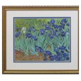 IRISES IN VASE GICLEE BY VINCENT VAN GOGH