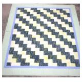 Hand Stitched Quilt - 40" x 45.5"