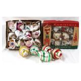 Group Vintage Christmas Tree Ornaments