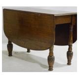 Vintage Drop Leaf Table 30x59x42