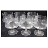 6 Vintage Cocktail Icers, no inserts - 5" Tall