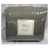 Villa Quilted Coverlet - Green