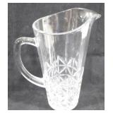Glass Pitcher - 10" Tall