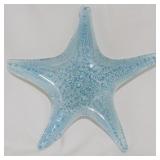 Blue Starfish Bowl 13.5"