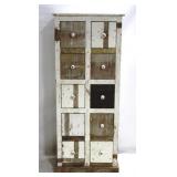 Paint Decorated Drawer Cabinet