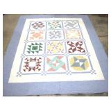 Hand Stitched Quilt "Memories of Grandma"