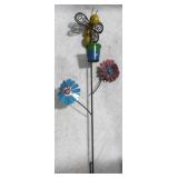 Planter w / Flowers & Bee - 45"