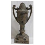 Wood Trophy Shaped Candle Pricket - 16"