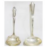 2 Sterling Ladles 2.7oz