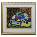 SLEEPING GIRL GICLEE BY PABLO PICASSO