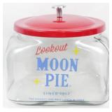 Moon Pie Glass Store Jar 8x8x8