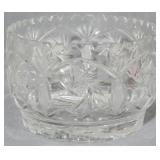 Cut Crystal Bowl 5.5x8"
