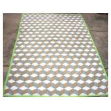 Hand Stitched Quilt - 82" x 56"