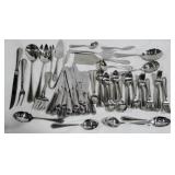 110 Pcs Reed & Barton Stainless Flatware