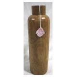 Wood Vase - 17" Tall