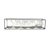 5 Globe Candle Holder 6 x 25