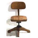 Vintage Swivel Office Chair 30 x 18 x 16