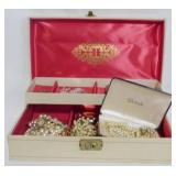 Jewelry Box with Jewelry 3.5x14x9