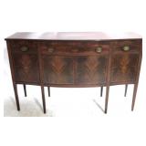 Williams-Kimp Bookmatched Mahogany Buffet