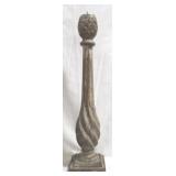 Large Wood Candle Pricket - 32"