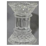Waterford Glass Pillar 5.5" Fran McKinney Etch